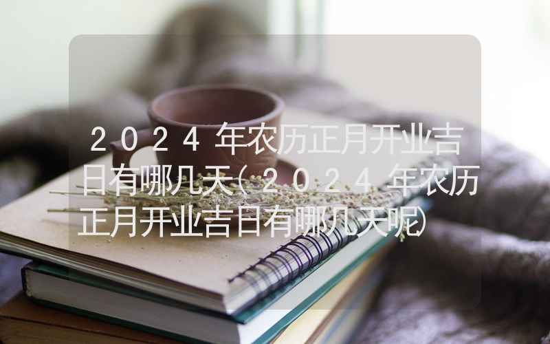 2024年农历正月开业吉日有哪几天(2024年农历正月开业吉日有哪几天呢)