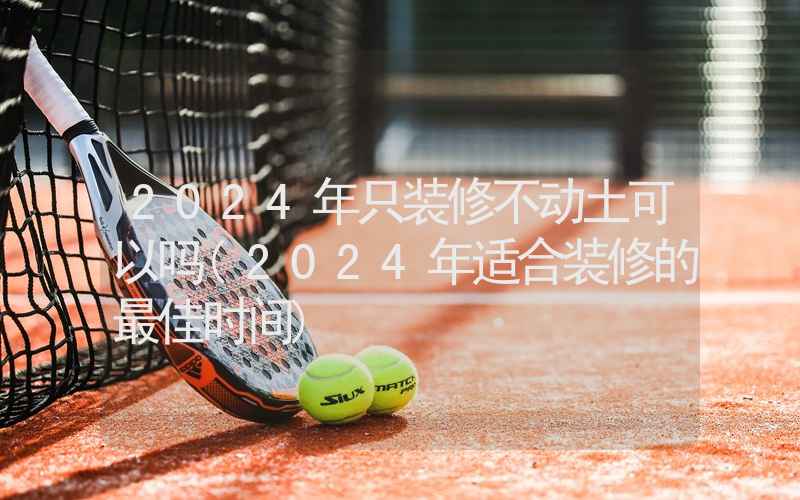 2024年只装修不动土可以吗(2024年适合装修的最佳时间)