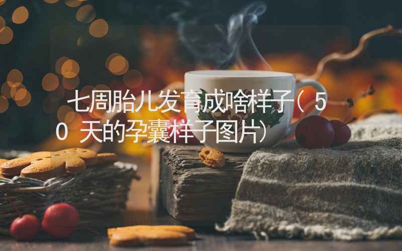 七周胎儿发育成啥样子(50天的孕囊样子图片)