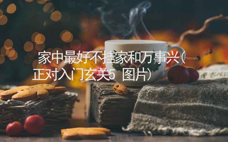 家中最好不挂家和万事兴(正对入门玄关5图片)