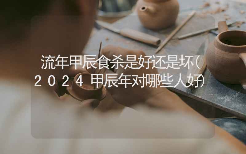 流年甲辰食杀是好还是坏(2024甲辰年对哪些人好)