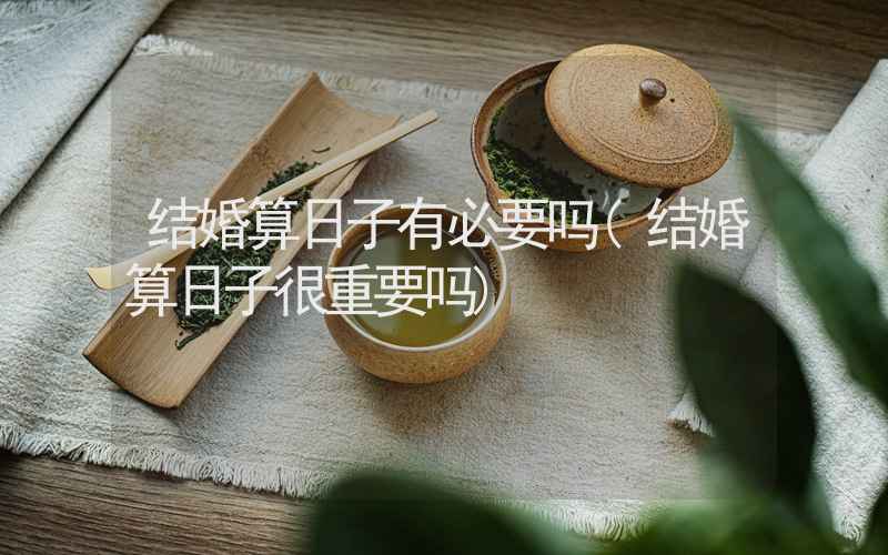 结婚算日子有必要吗(结婚算日子很重要吗)