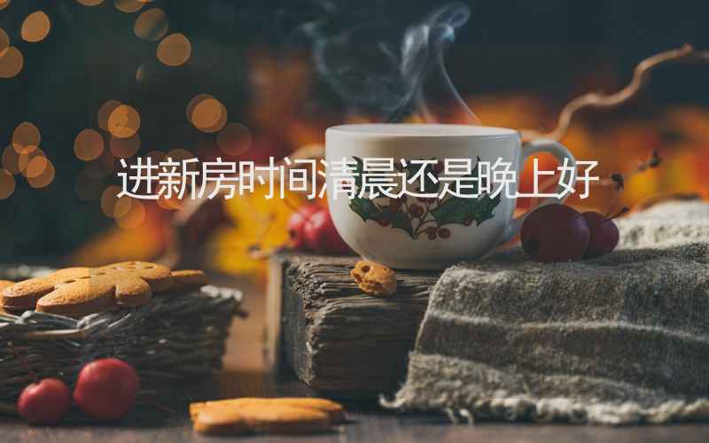 进新房时间清晨还是晚上好